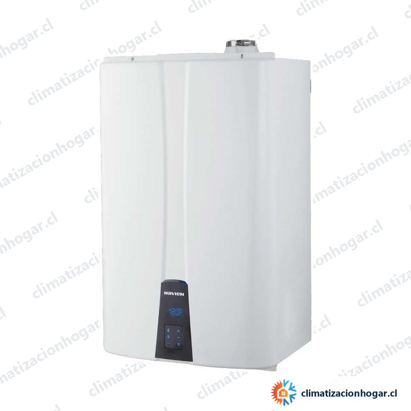 Calefón de condensación Navien NPE, distribuido por Anwo