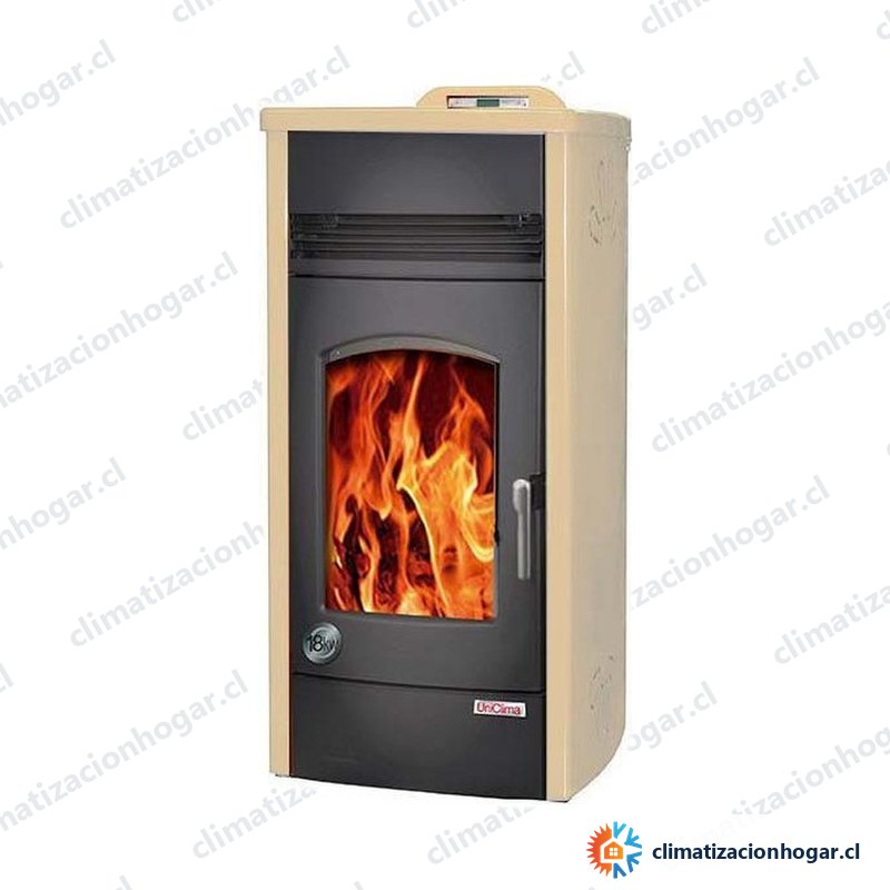 UniClima Caldera interior a pellet Sofía 18 kW