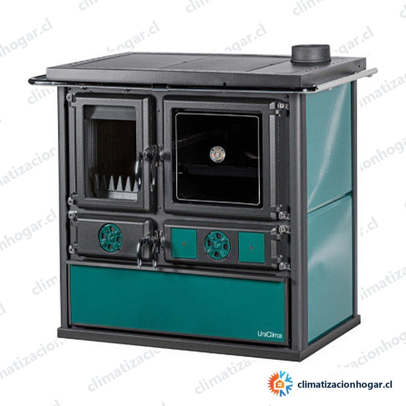 UniClima Cocina a leña Vittoria 9 kW