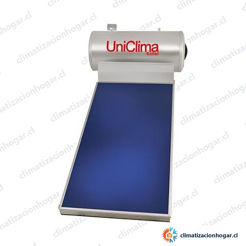 Kit solar termosifón UniSun 150 L para techo inclinado