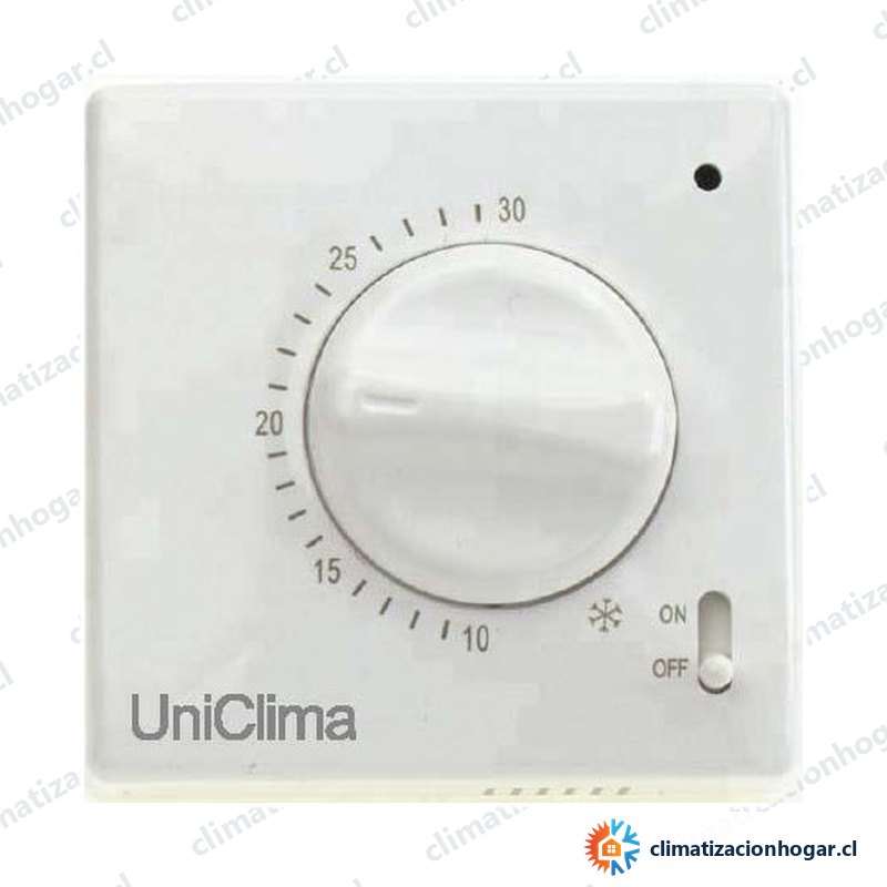 Termostato UniClima: Termostato manual simple